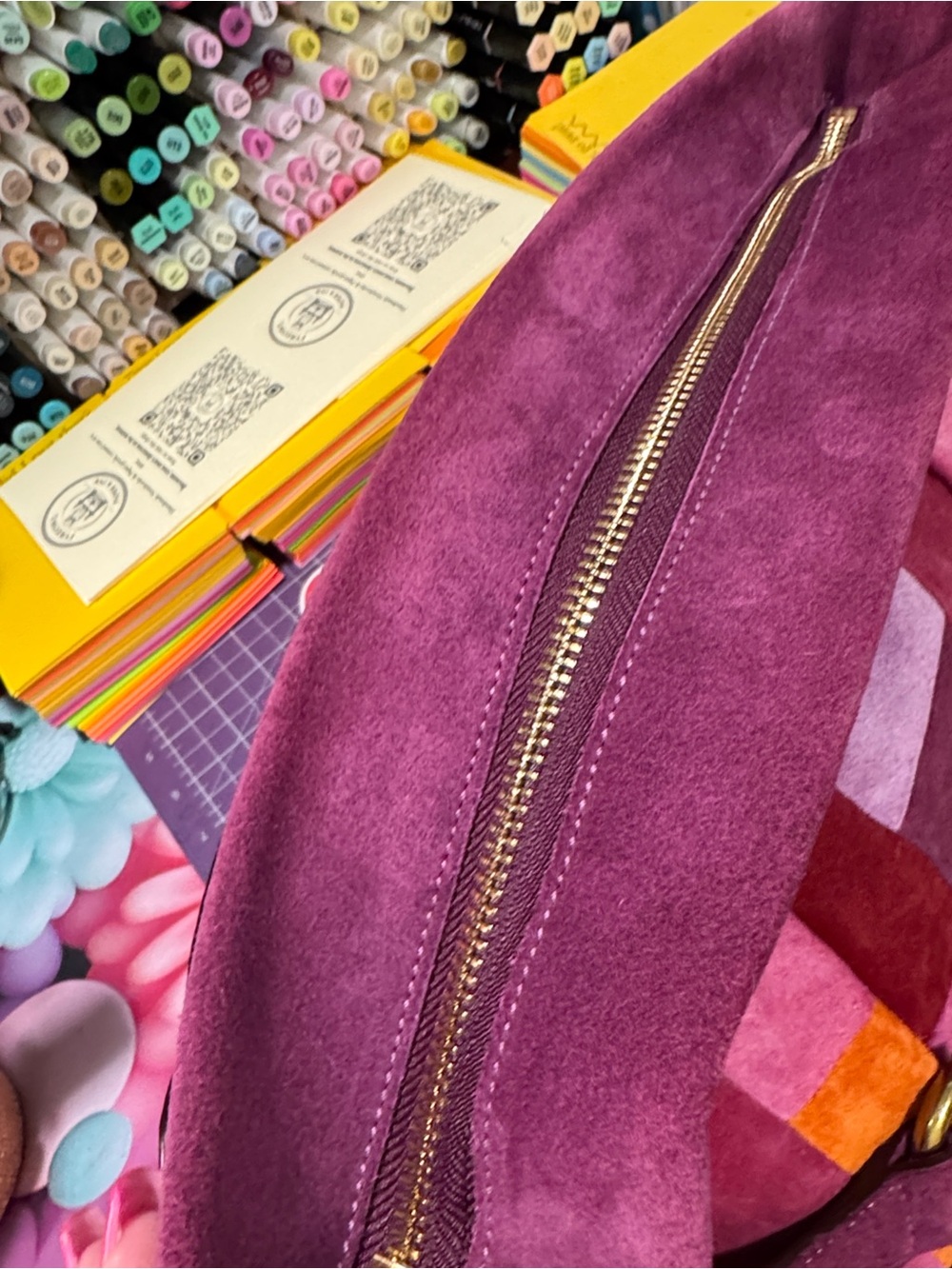 2005 Vintage Coach Mosaic Pleated Hampton Hobo - Picture 5 of 11
